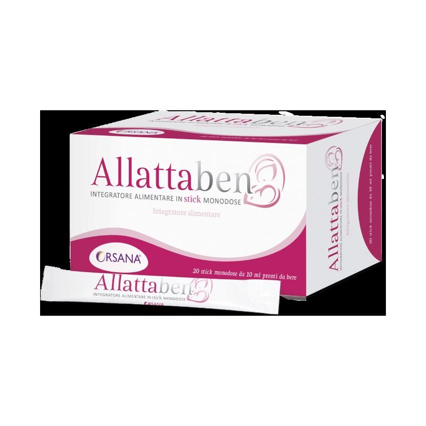 Allattaben - 20 Stick da 10ml per l'Allattamento