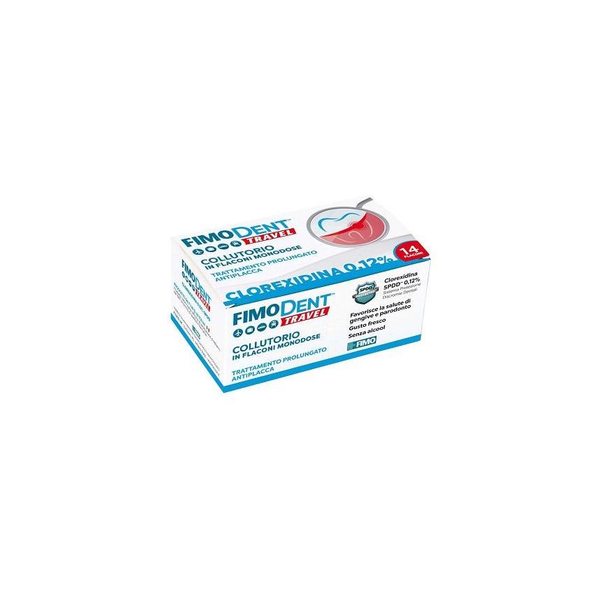 Fimodent Travel Collutorio Monodose 0.12% Clorexidina - 14 Flaconcini