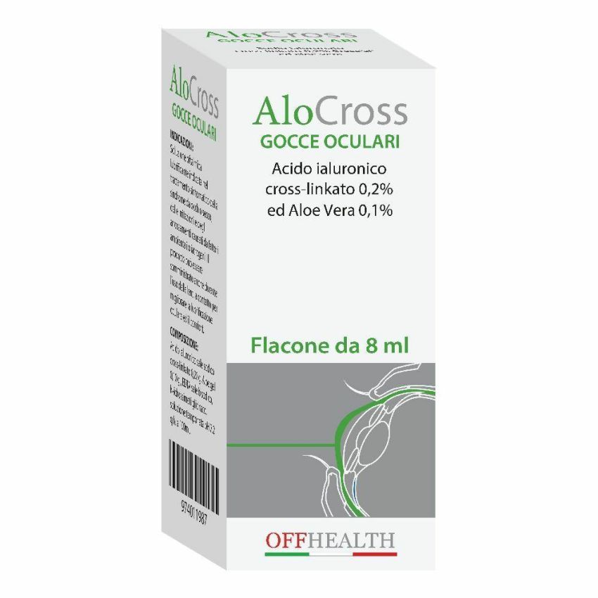 Alocross Soluzione Oftalmica per Cura degli Occhi - 8ml