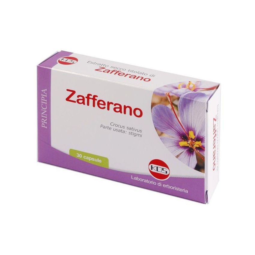 Estratto di Zafferano Puro in Capsule da 30 Pezzi
