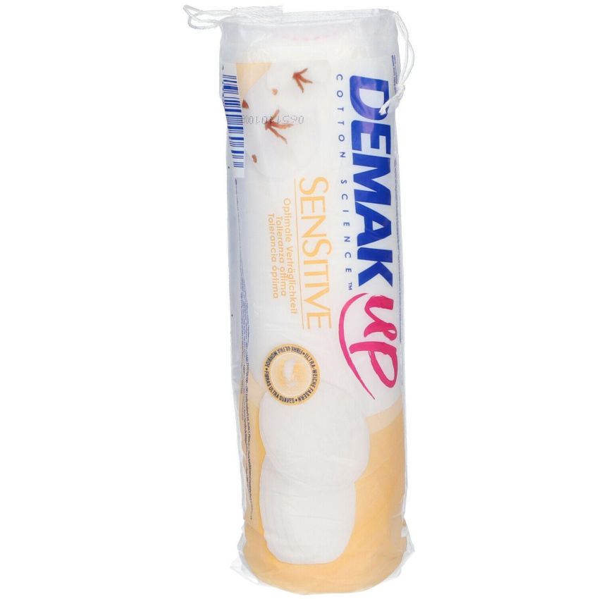 Demak Up Dischetti di Cotone Sensibili - Confezione da 60 Pezzi