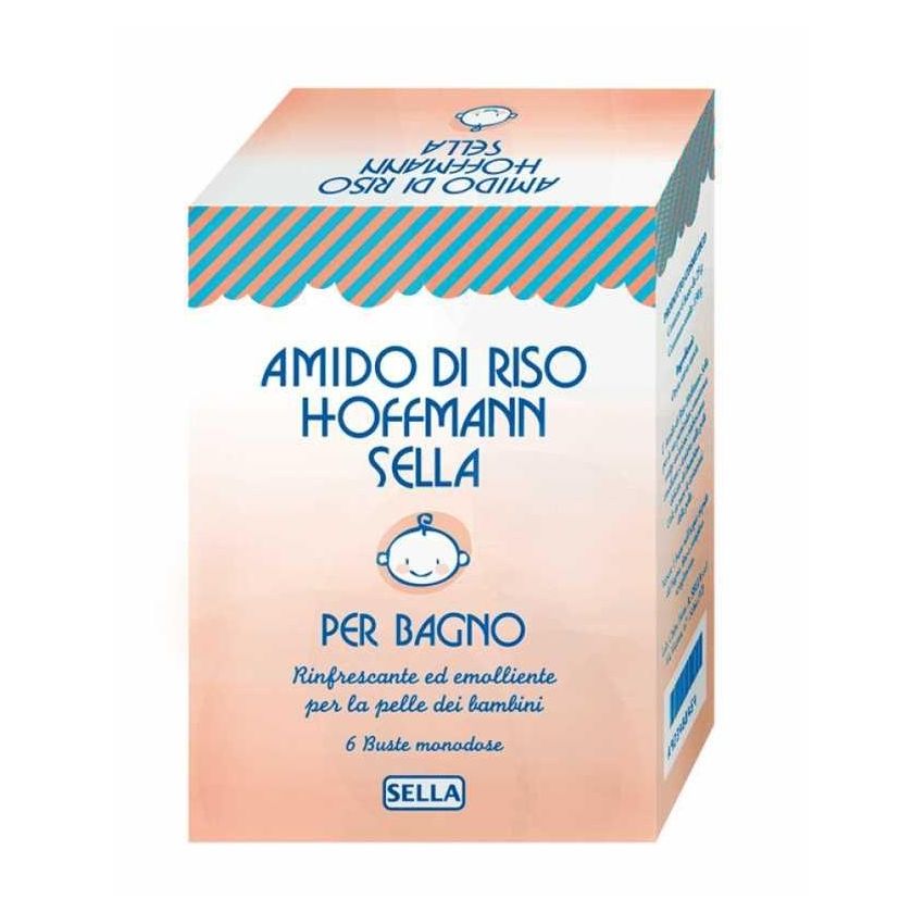 Hoffmann Riso Amido - Sella Naturale, 6 Bustine da 25g