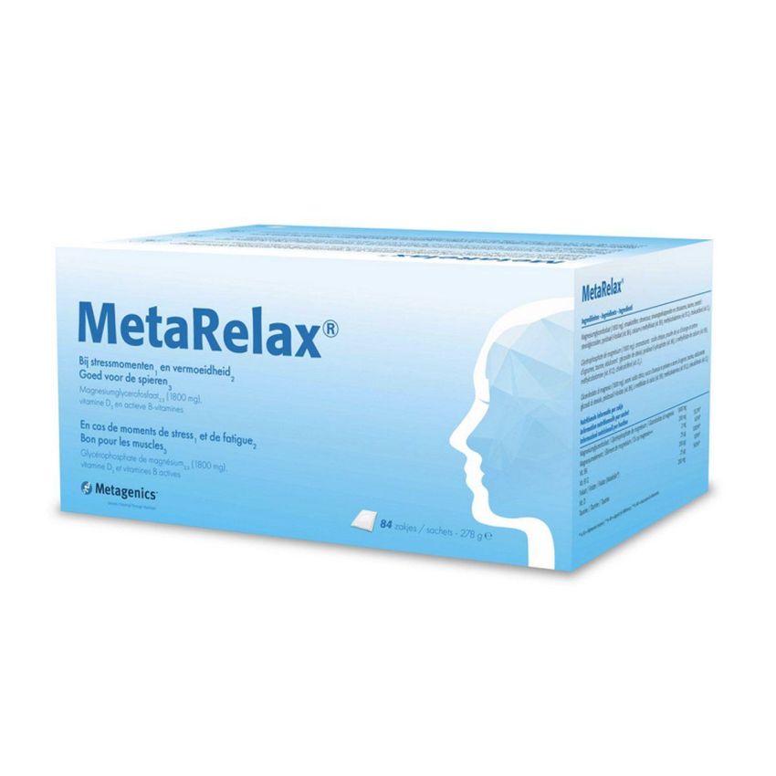 MetaRelax Integratore per il Benessere, 84 Sachets