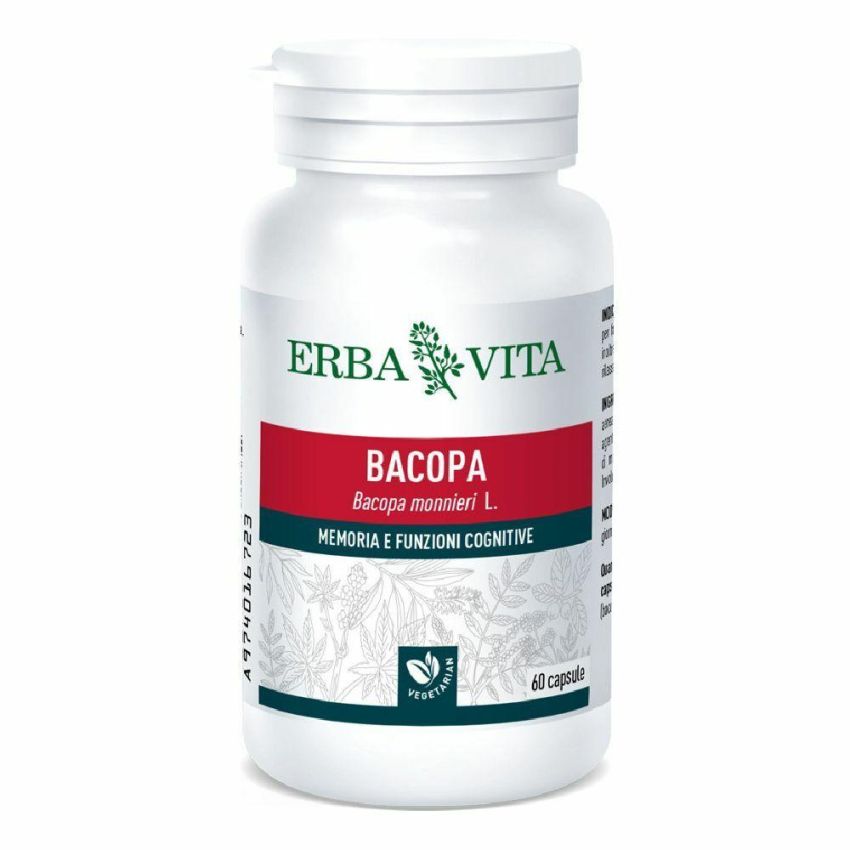 Bacopa Monnieri Supplemento - 60 Capsule