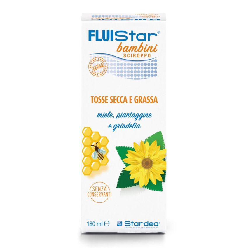 Fluistar 180ml - Sciroppo per Bambini per il Raffreddore