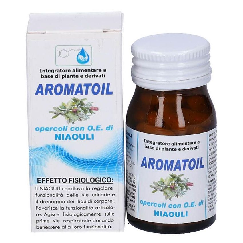 Olio Essenziale di Niaouli Aromatherapy - 50 Capsule