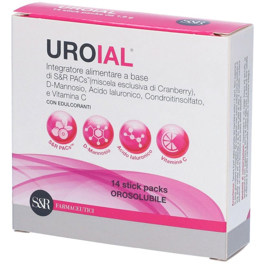 Uroial - Pacchetto da 14 Bustine per il Tratto Urinario