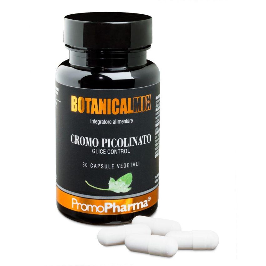 Botanical Mix Cromo Picolinato - Integratore da 30 Capsule