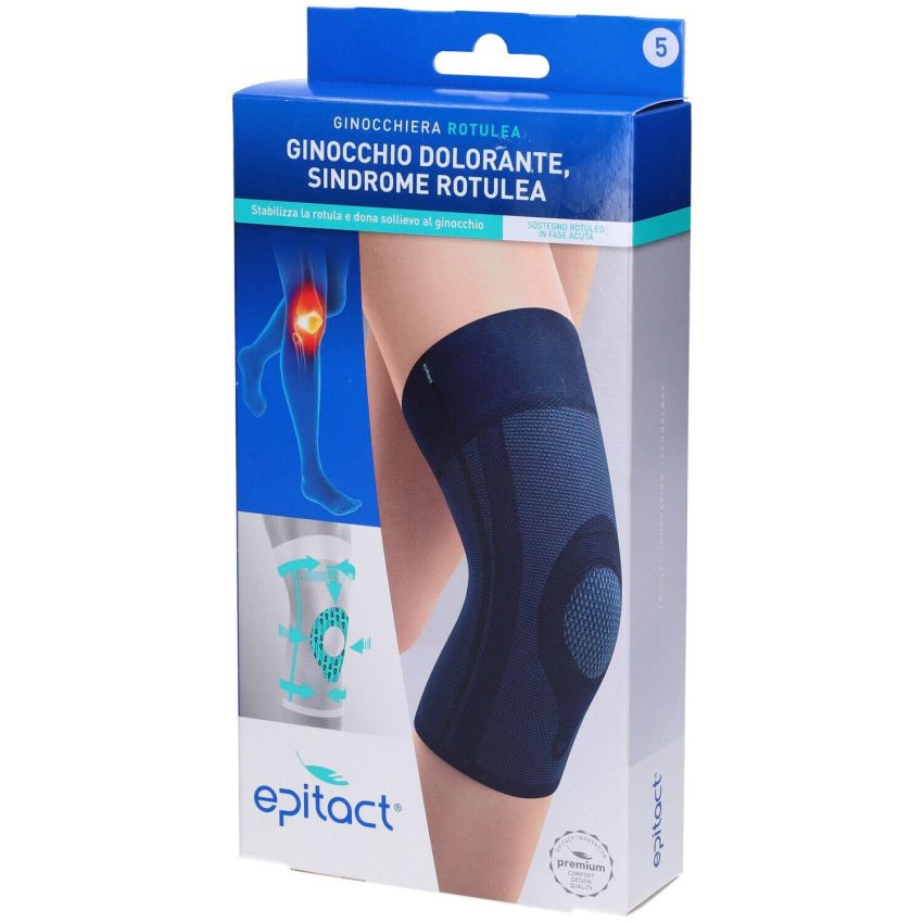 Epitact Ginocchiera Rotulea di Alta Qualità - Taglia 5