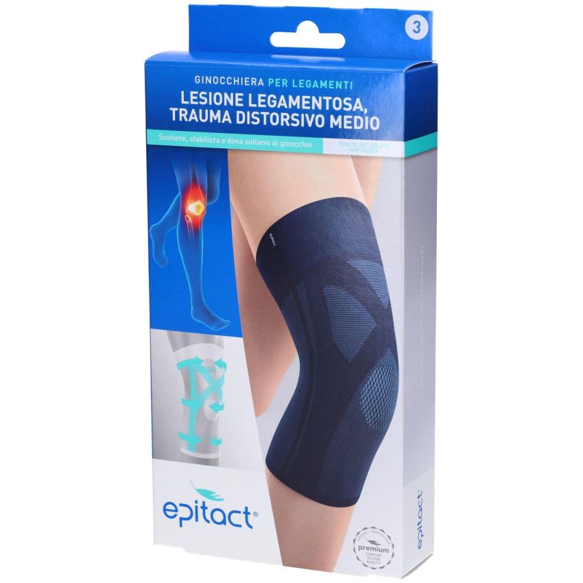 Epitact Ginocchiera di Sostegno per Legamenti, Taglia 3