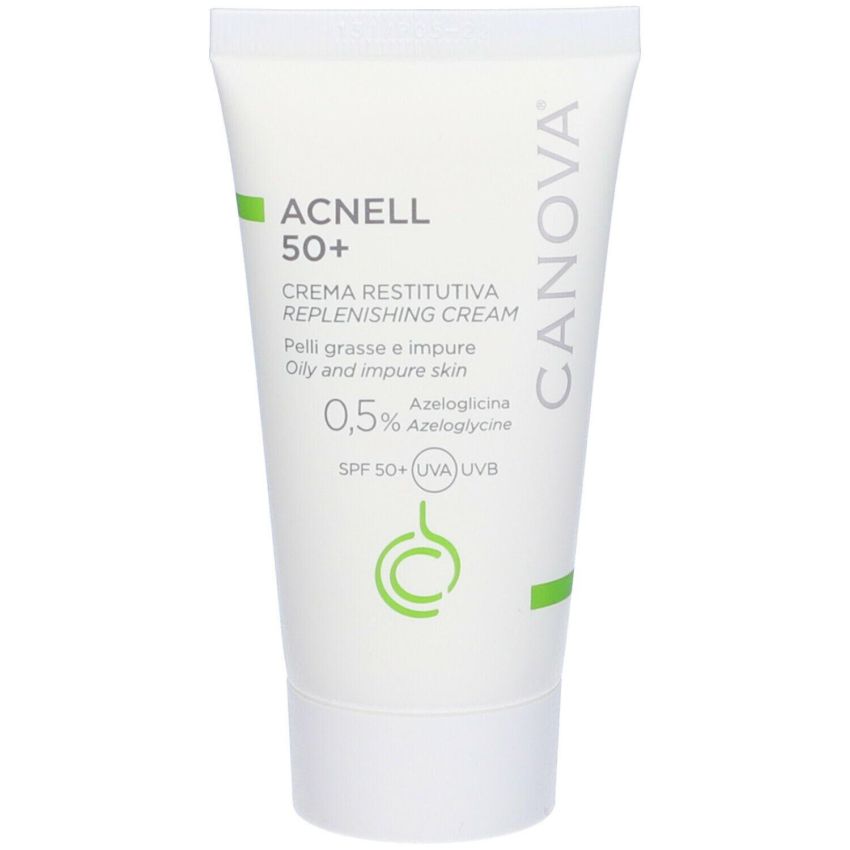 Gel Crema Canova Acnell 50+ per la Cura della Pelle - 50ml