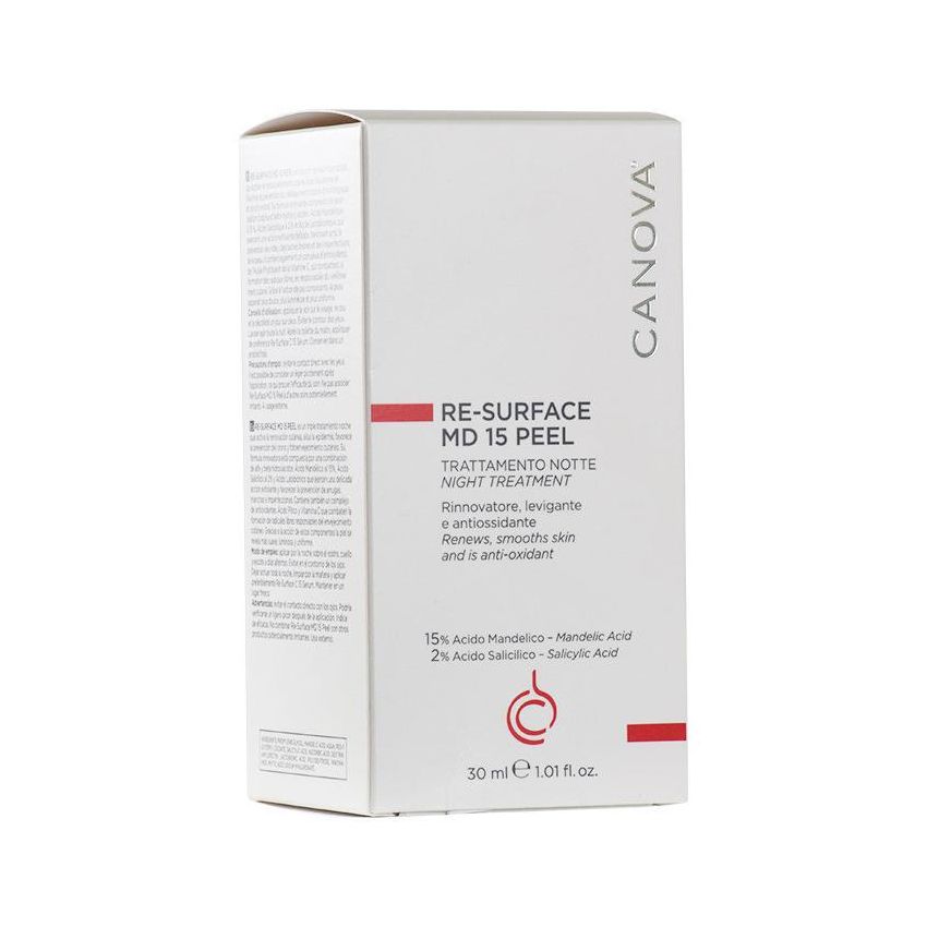 Trattamento Notturno Esfoliante Canova MD15 Resurface - 30ml
