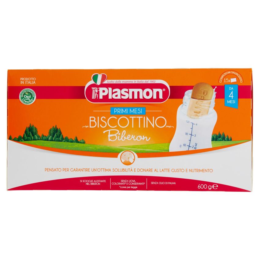 Plasmon Biscotti per Biberon, 600g