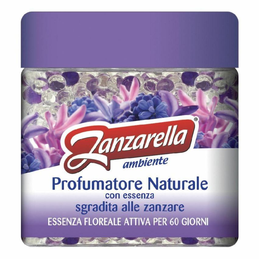 Zanzarella Profumatore Antizanzare Naturale con Profumo Floreale - 170g