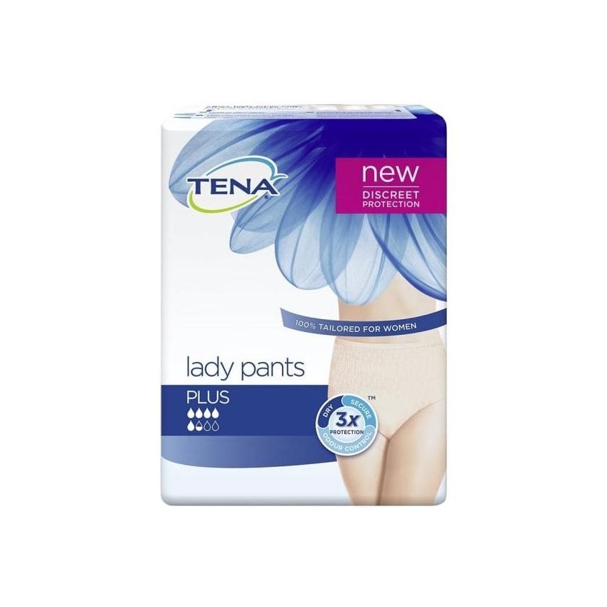 Tena Silhouette Crema - Pannolini Adulti, Taglia L, Pacco da 8 Pezzi