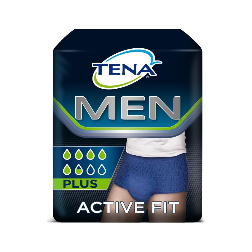 Tena Men Active Fit Pants, Taglia L - Pacco da 8 Pezzi