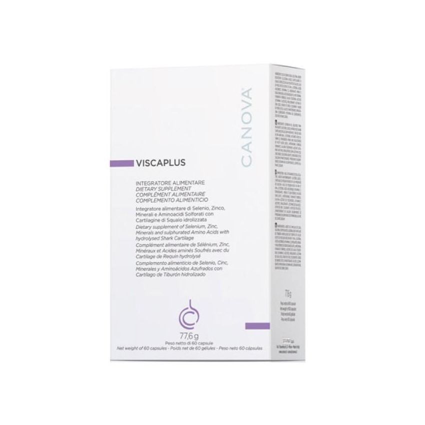Canova Viscaplus - Confezione da 60 Softgel per la Salute del Viso