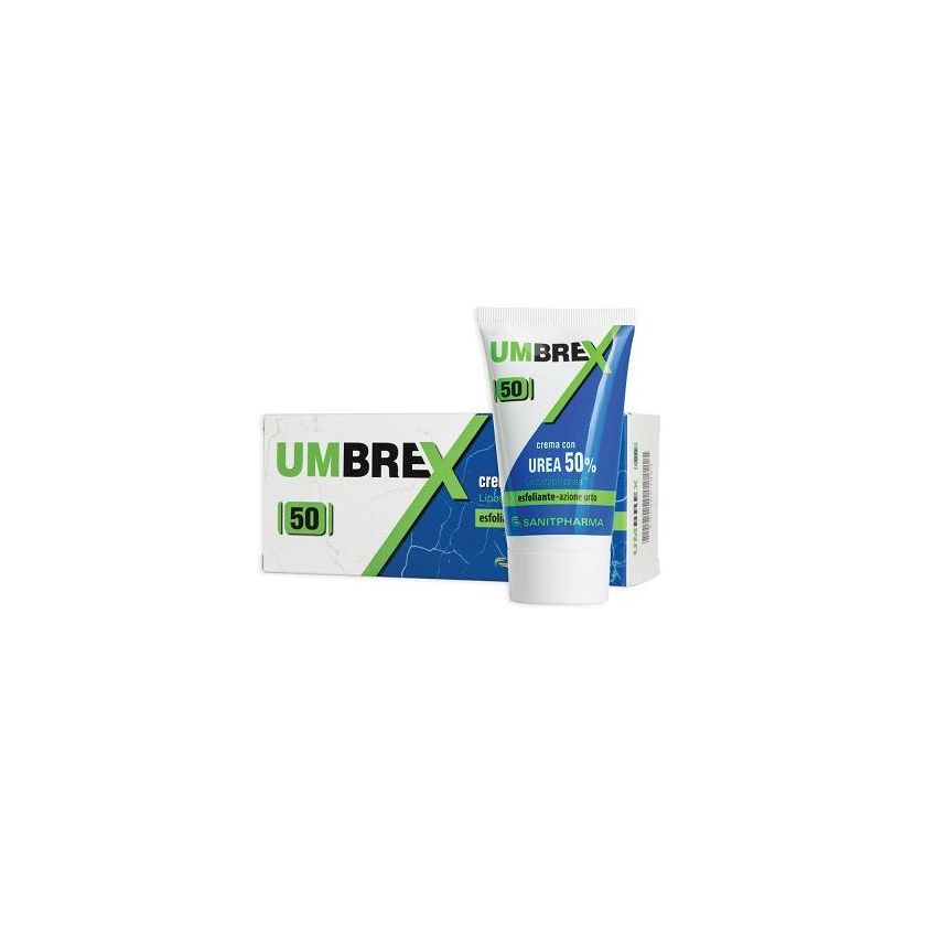 Umbrex Crema con Urea al 50% - Idratante Intensivo, 50ml