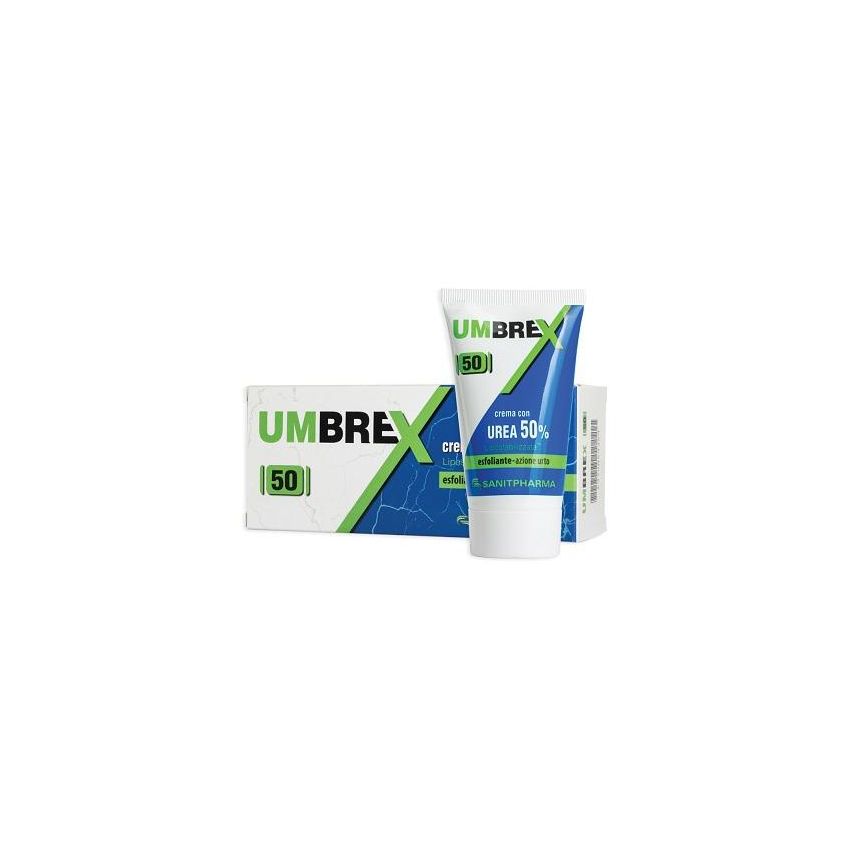Umbrex Crema con Urea al 50% - Idratante Intensivo, 50ml