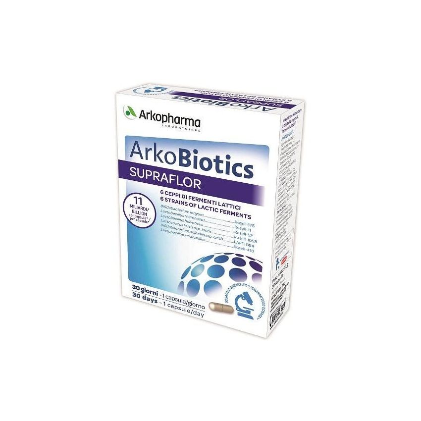 Arkopharma Arkobiotics Supraflor Probiotic 30 Capsule