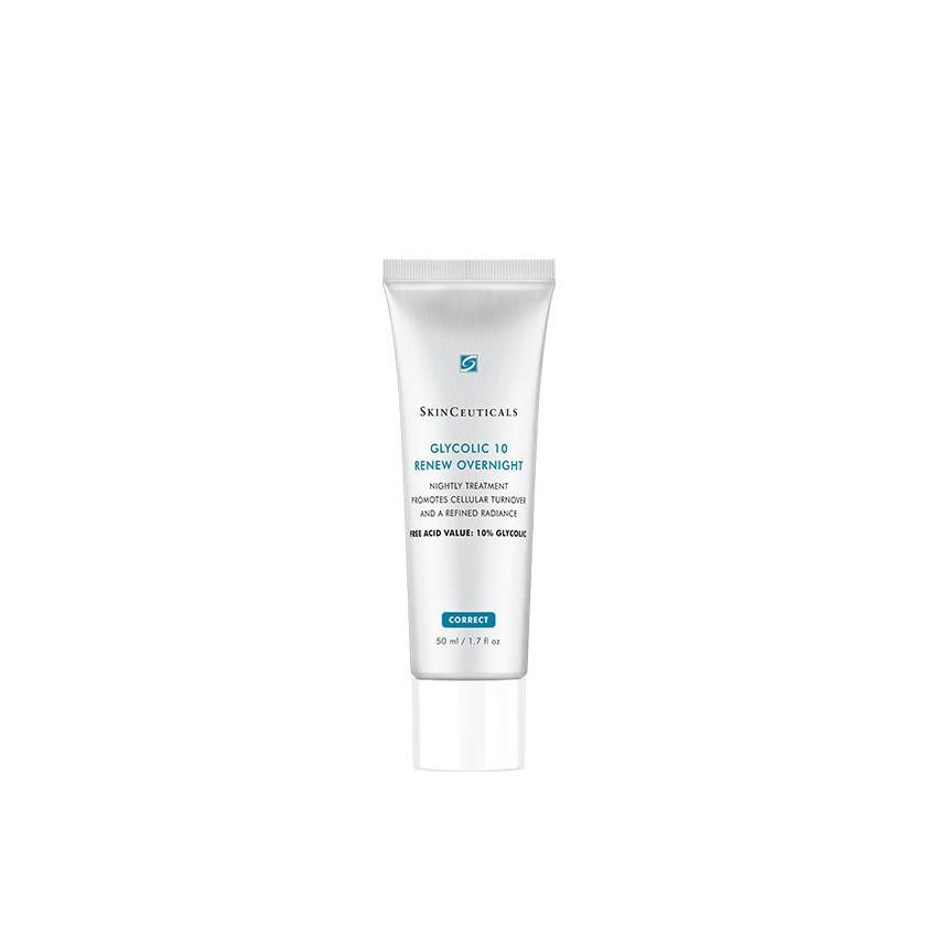 Crema Viso Notte con Acido Glicolico 10% SkinCeuticals, 50 ml