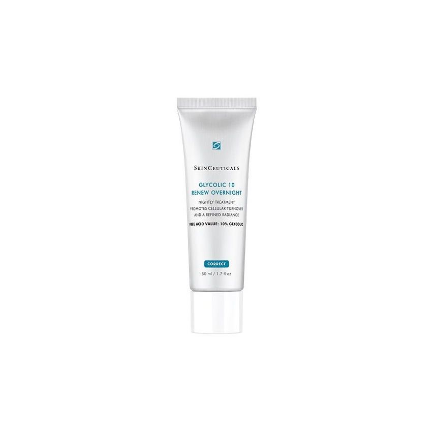 Crema Viso Notte con Acido Glicolico 10% SkinCeuticals, 50 ml