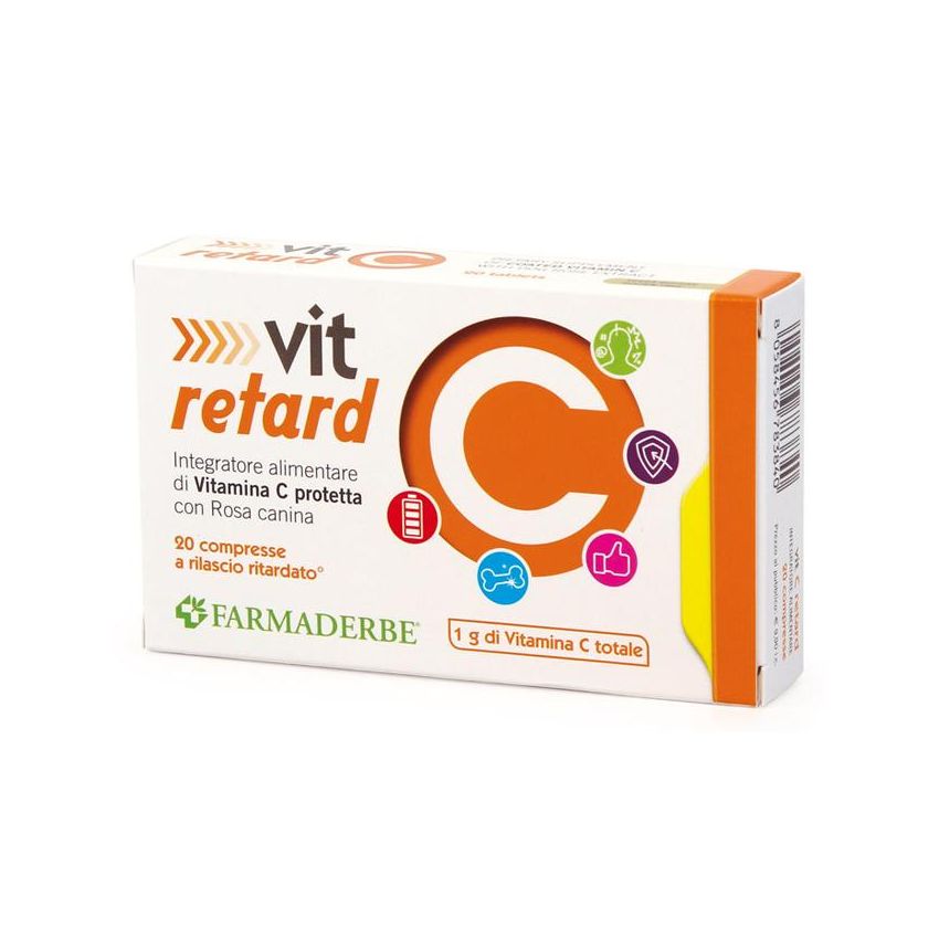 Vitamina C a Rilascio Prolungato - 20 Compresse