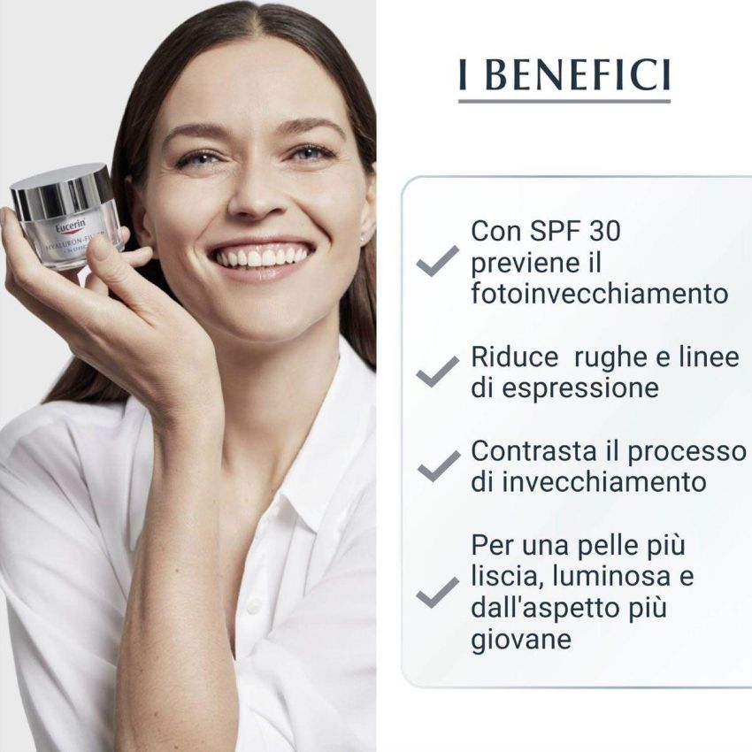 Eucerin Hyaluron-Filler Crema Giorno con SPF30 - 50ml