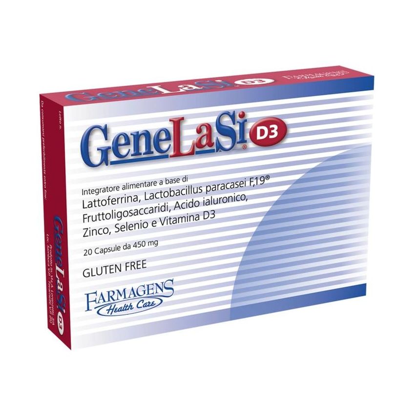Genelasi Vitamina D3 - 20 Capsule da 450mg