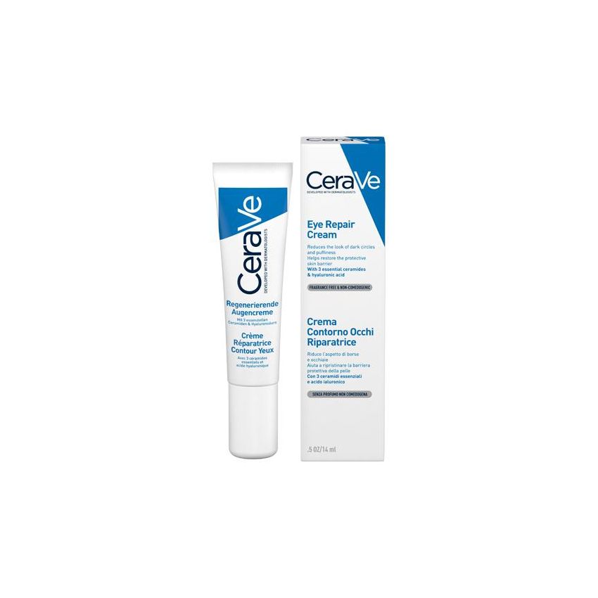 CeraVe Crema Riparatrice per Contorno Occhi con Acido Ialuronico - 15 ml