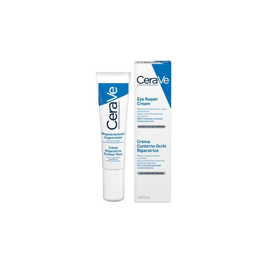 CeraVe Crema Riparatrice per Contorno Occhi con Acido Ialuronico - 15 ml
