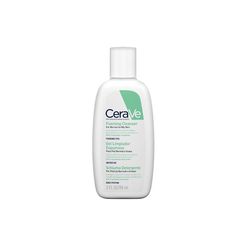CeraVe Schiuma Detergente Seboregolatrice per Pelle Grassa - 88 ml