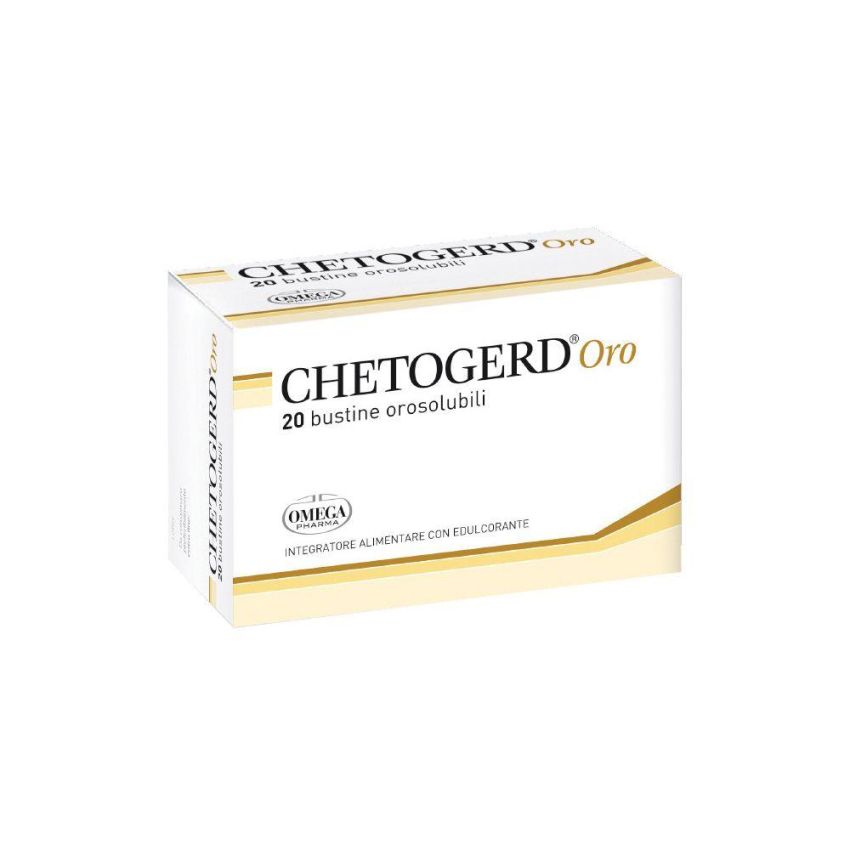 Chetogerd Oro - Pacchetto da 20 Bustine per la Digestione