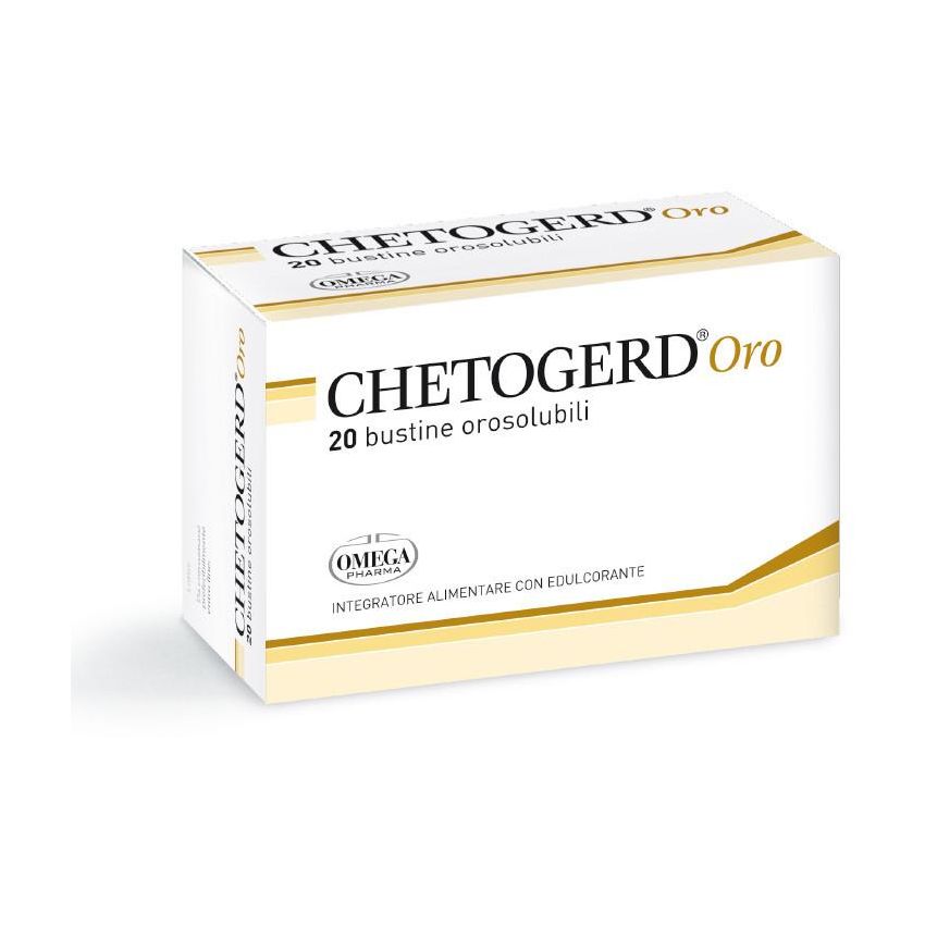 Chetogerd Oro - Pacchetto da 20 Bustine per la Digestione
