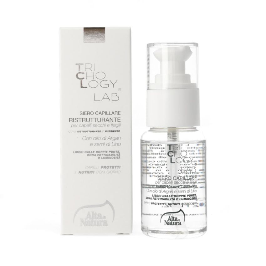 Alta Natura Trichology Lab - Siero Ristrutturante per Capelli, 60ml