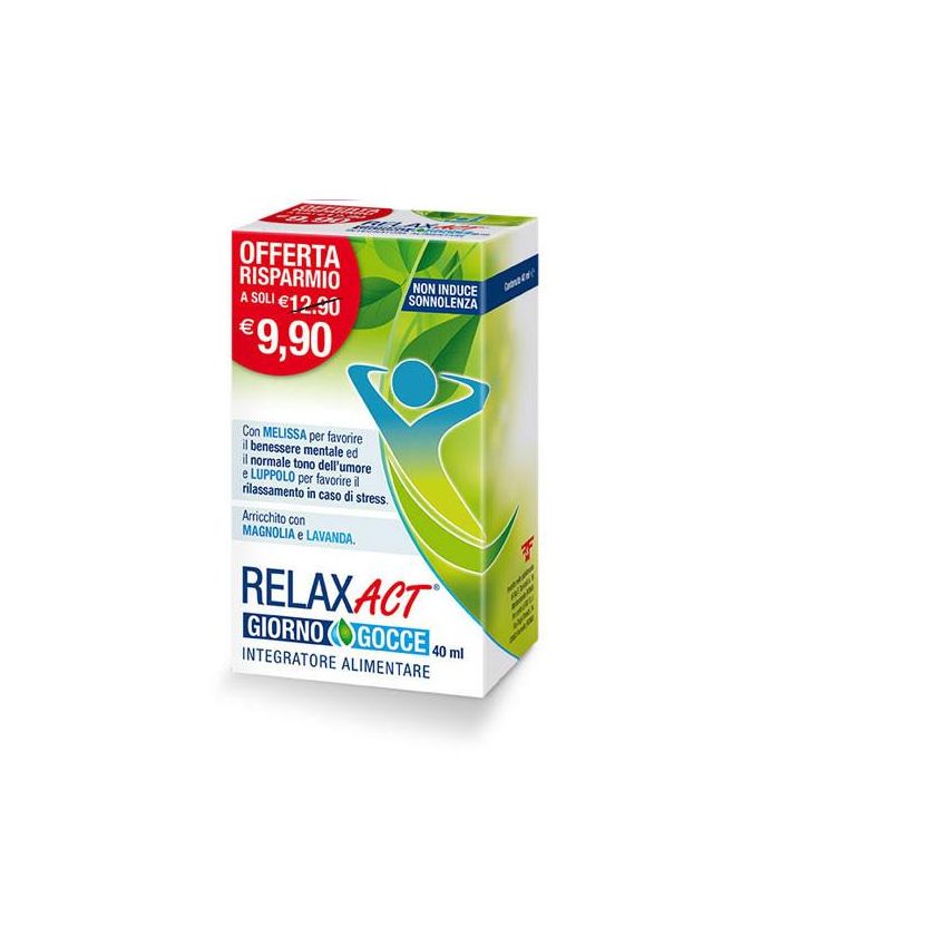 Relax Act: Gocce Rilassanti per il Giorno, 40ml
