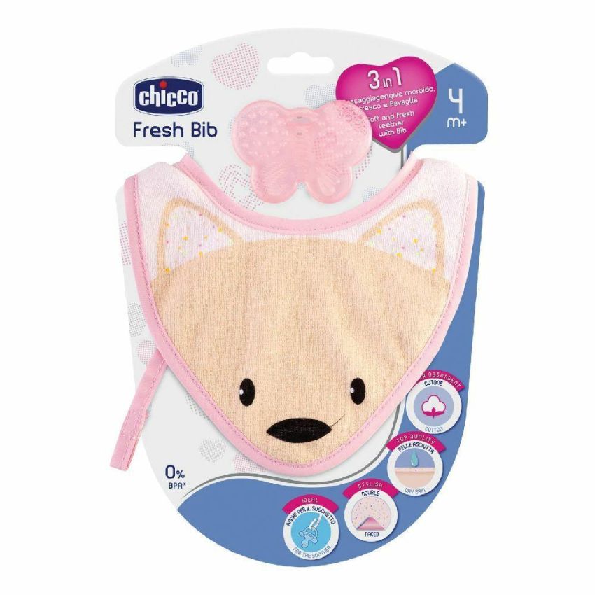 Chicco Rosa Massaggiagengive Fresh per Bambini