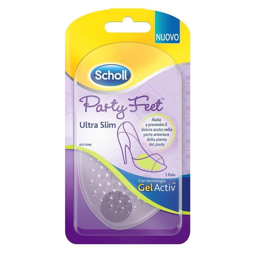 Scholl Party Feet - Cuscinetti Ultra Sottili in Gel - 1 Paio