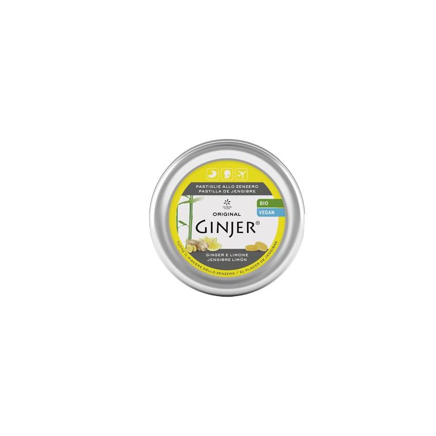 Lemon Pharma Ginjer Original - Miscela di Limone e Zenzero 40g