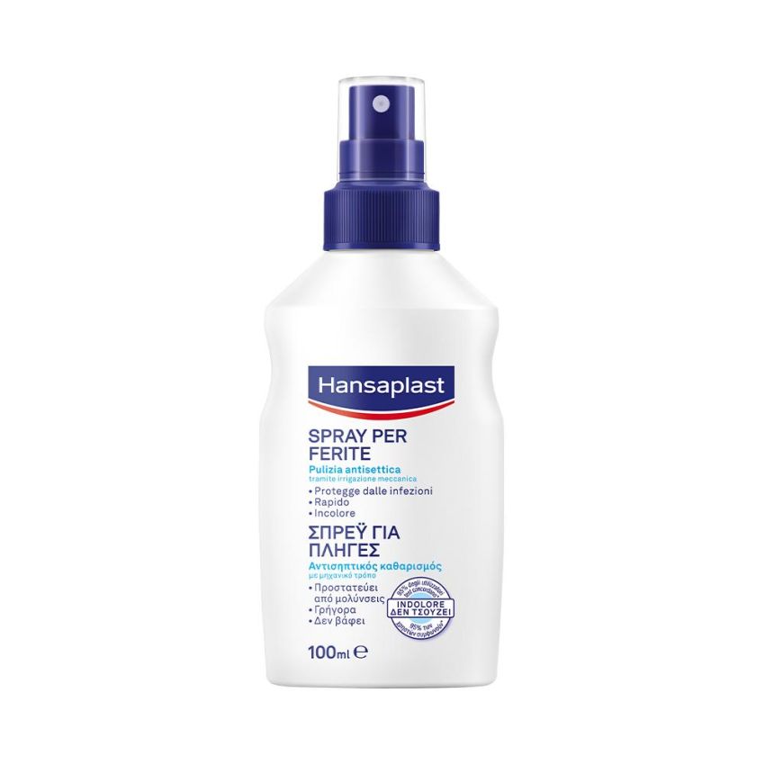 Hansaplast Spray per Trattamento Ferite, 100ml