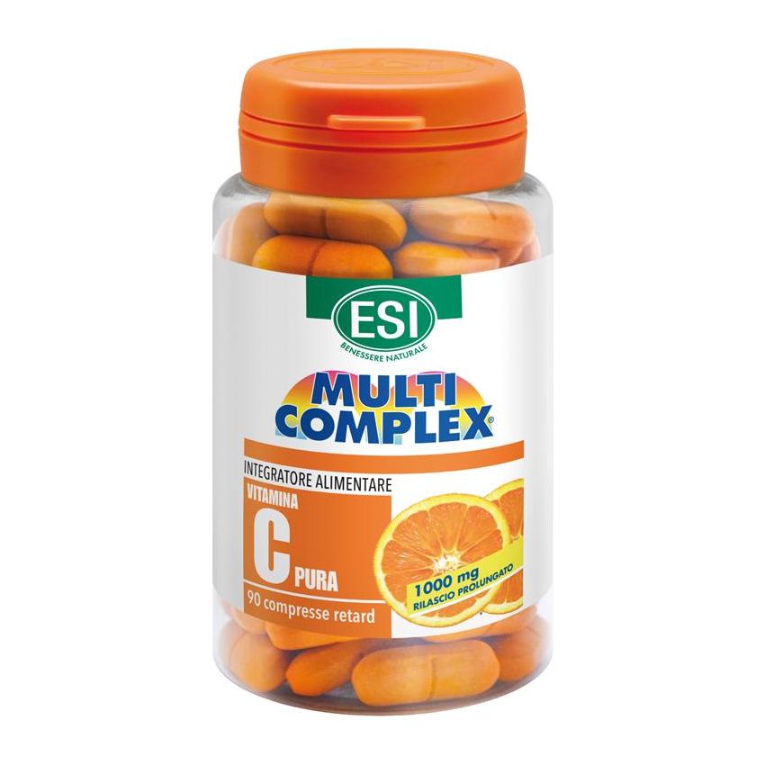 Esi Vitamina C Pura Retard a Rilascio Prolungato, 90 Compresse