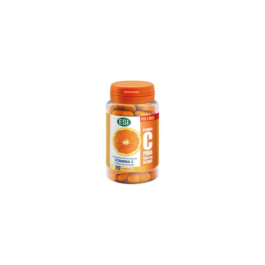 Esi Vitamina C Pura Retard a Rilascio Prolungato, 90 Compresse