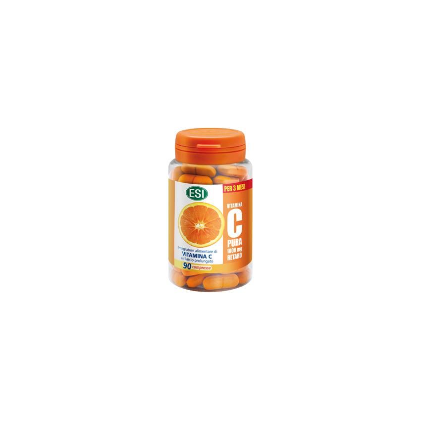 Esi Vitamina C Pura Retard a Rilascio Prolungato, 90 Compresse
