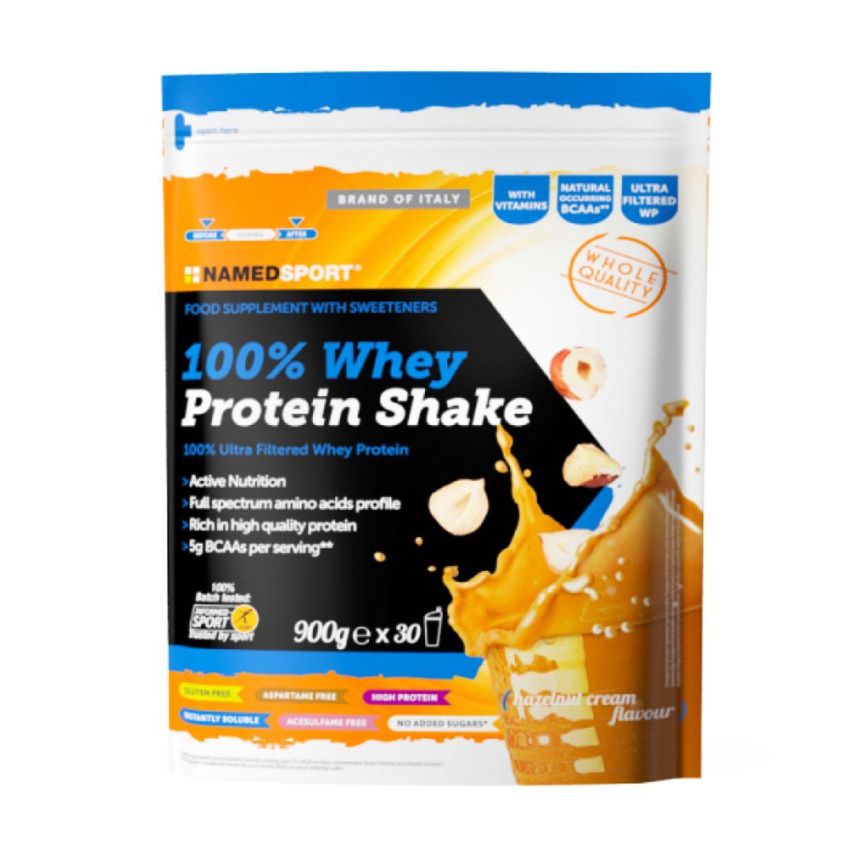 Named Sport Hazelnut Cream Whey Protein Shake - 900g