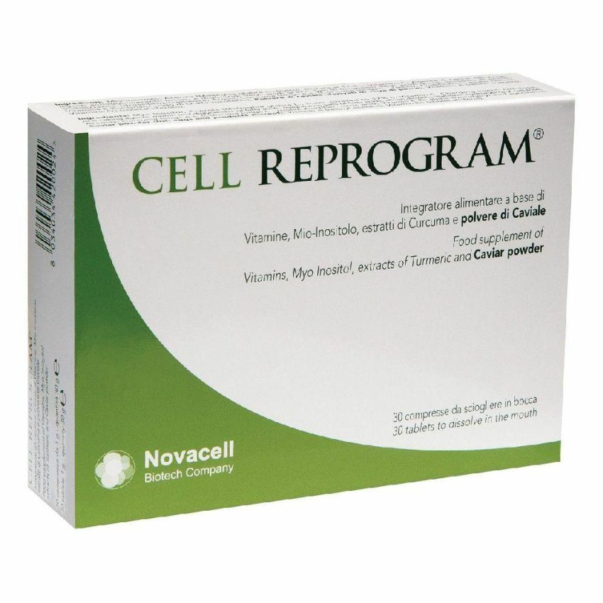 Cell Reprogram: Potenziatore di Rigenerazione Cellulare - 30 Compresse