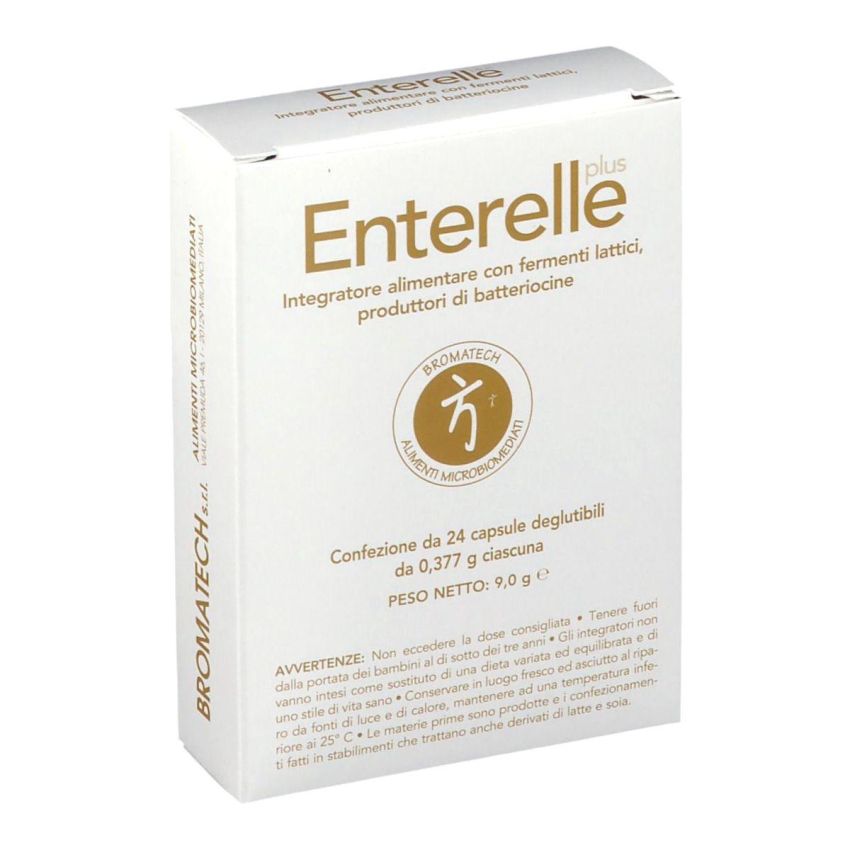 Enterelle Plus Integratore Probiotico - 24 Capsule