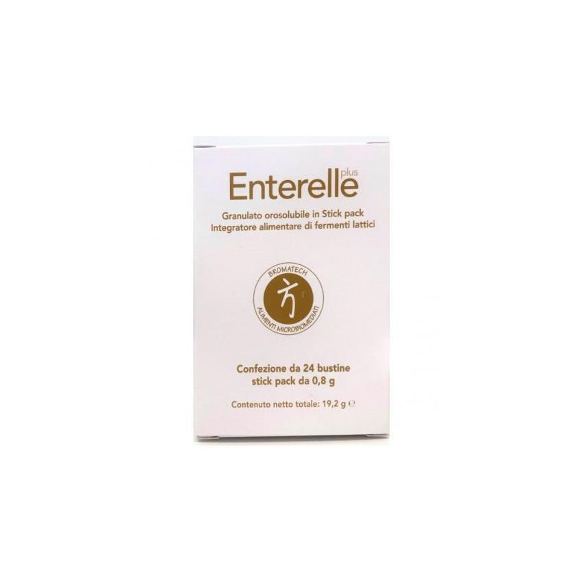 Enterelle Plus Integratore Probiotico - 24 Capsule