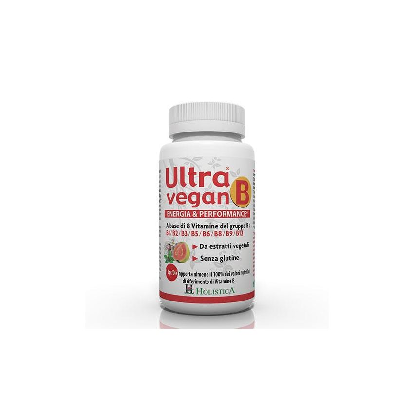 Ultra B Vegan - Integratore alimentare con 30 Compresse