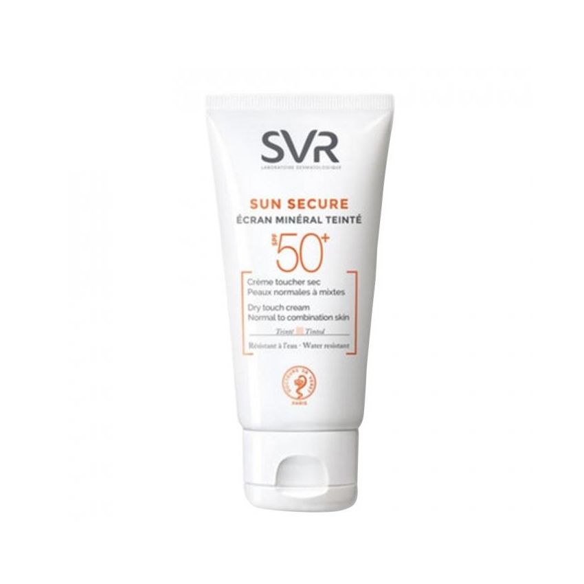 Crema Viso Minerale Tinta SVR Sun Secure per Pelle Normale/Mista