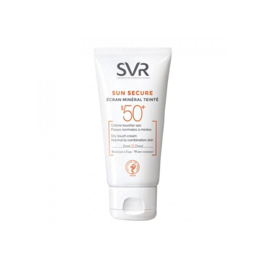Crema Viso Minerale Tinta SVR Sun Secure per Pelle Normale/Mista